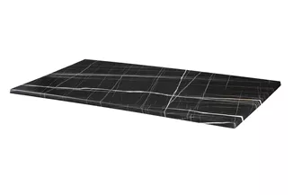 140X80 BLACK MARBLE